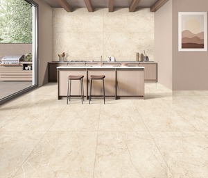Orientbell vitrifié (GVT) 800X1600 Sculpture Softmarbo Creama Finition mate Grands carreaux Dalles Mur Sol Carreaux de porcelaine - Product Image 3
