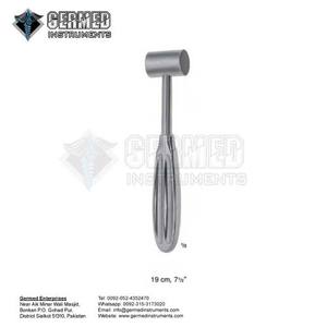 Fabricant Fournisseur Grossiste Acier Inoxydable Gerzog Bone Maillets Tête Remplie de Plomb 25mm 18cm par GERMED ENTERPRISES - Product Image 2