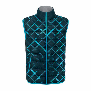 Chaqueta de Invierno sin Mangas para Hombre, Estilo Hip Hop, Cuello Alto, Gruesa, con Sublimación - Product Image 1