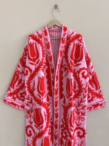 เสื้อคลุมกิโมโนสไตล์ซูซานี ฮิปปี้ โบฮีเมียน สำหรับผู้หญิง - Product Image 2