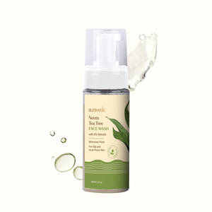 Nettoyant Visage Anti-Acné à l'Arbre à Thé – Mousse Nettoyante Profonde Raffermissante – Traitement Anti-Acné – Ingrédients Principaux : Acides Aminés, Glycérine - Product Image 1