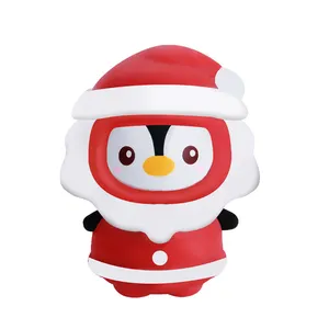 DIY Puzzle Novelty Christmas Dressing Animal Wear Penguin Soft Fidget Sensory Squeeze Toys