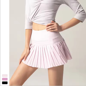 Fitness Yoga plissé demi-longueur Badminton jupe femmes Tennis vêtements Tennis jupes pour femmes - Product Image 5