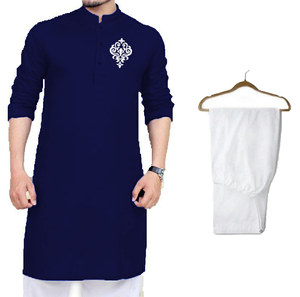 Nouvelles Robes de Mariage Shalwar Kameez pour Hommes 2026 – Design Pakistanais Élégant Couleur Unie de Haute Qualité – Salwar Kameez Musulman pour Hommes - Product Image 5