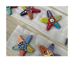 Peces de juguete pintados de madera de primera calidad para venta al por mayor-EN 71 Peces de juguete pintados de madera certificados que garantizan los estándares de seguridad infantil - Product Image 3