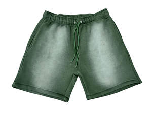 ผลิตกางเกงขาสั้นเหงื่อล้างกรดสายรัดเอวสูงสําหรับผู้ชายกางเกงขาสั้นผู้ชายระบายอากาศแห้งเร็วแบบกรดล้างที่กําหนดเอง - Product Image 6