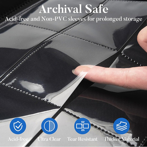 Reliure à cartes en cuir PU de qualité supérieure avec fermeture éclair, 12 pochettes, imperméable, pour TCG MTG Yugioh Pokemoned Kpop Photocards Album de cartes - Product Image 5