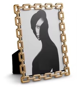 Metal Decorative <b>Gold</b> Color Hand Crafted <b>Frame</b> For Home Decor Table Top <b>Photo</b> <b>Frame</b> - Product Image 1