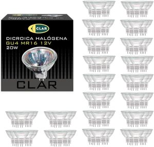 Clar-Gu4 bóng đèn halogen 12V 20W 35W, độ sáng cao dichroic Spotlight cho đèn trong nhà và hệ thống chiếu sáng - Product Image 1