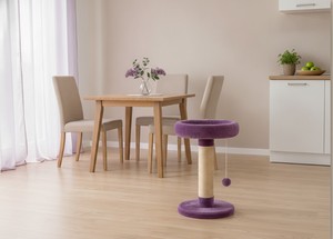 เสาข่วนเล็บคุณภาพสูง Amistar "Purple Wonder" สำหรับแมวทุกสายพันธุ์และทุกขนาด - Product Image 6