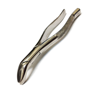 Pinces d'extraction en acier inoxydable Pak d'instruments dentaires sans rouille à motif anglais pakistanais - Product Image 1