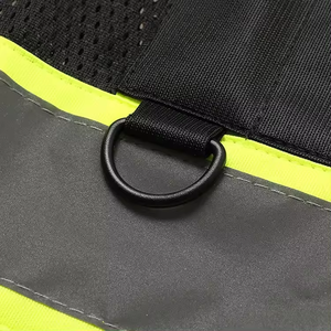 Top Trending Custom Made Men's Hi Vis Chaleco Lona transpirable Ligero y fácil de usar para un estilo informal en otoño - Product Image 5