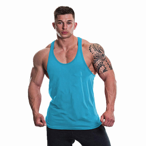 High Quality <b>Men's</b> Casual <b>Tank</b> <b>Tops</b> for Gym Training Wholesale Fitness Bodybuilding Wear Hot Selling Custom Workout Clothing - Product Image 5