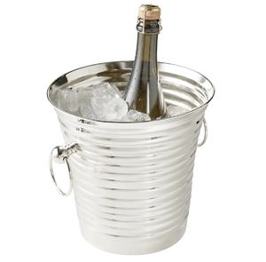Seau à vin personnalisé à motif de créateur fantaisie avec poignées Seau à champagne Seau à vin d'aspect premium Baignoire à champagne fantaisie Baignoire moderne - Product Image 1