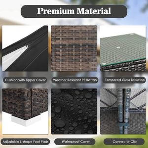 Muebles de mimbre para exteriores de diseño moderno de alta calidad del fabricante líder de Vietnam para uso en salas de estar, hoteles y almacenes - Product Image 3