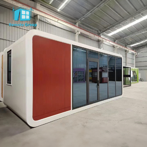 Hochwertige Apple <span class=keywords><strong>Cabin</strong></span> Moderne Apple <span class=keywords><strong>Cabin</strong></span> Vorgefertigtes Haus Büro mit Toilette Mobile Apple <span class=keywords><strong>Cabin</strong></span> - Product Image 3