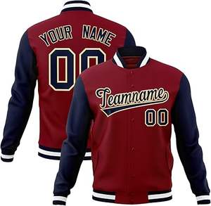 Diseño icónico de chaqueta Varsity para la temporada de invierno Forro grueso Parche de letra personalizado y bordado de etiqueta de marca incluido - Product Image 4