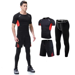 Los hombres de manga larga usan protectores de erupción MMA de alta calidad a la venta diseño de sublimación personalizado adultos Fitness Rash ropa para correr - Product Image 1