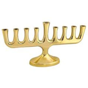 Durable Lightweight Aluminum Menorah Candlestick Holder for Christmas <b>Hanukkah</b> Festivities Wholesale Price From India - Product Image 6