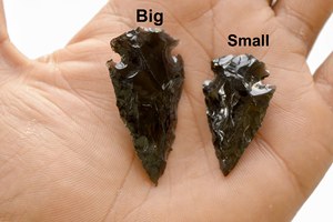 Puntos de punta de flecha de obsidiana negra, fabricación de joyas y envoltura de alambre, tallado de piedra, lote de decoración de flecha cornalina áspera Natural - Product Image 6