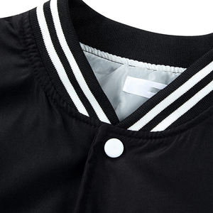 Modern <b>Black</b> <b>Mens</b> Varsity <b>Jacket</b> For Fashion And Urban Styling With <b>Lightweight</b> Comfort And Oversized Fit Retro Varsity <b>Jacket</b> - Product Image 5