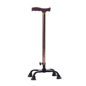 Factory's Latest Automatic Unfolding Durable Folding Crutch Chair Rehabilitation Elderly Crutches Adult Crutches