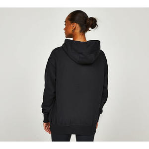 Sudaderas con Capucha para Hombre, Lisas, de Alta Calidad, Gruesas, con Bolsillo, Color Negro Sólido, Fabricación de Otoño, Bolsa OPP, 4 Piezas - Product Image 5