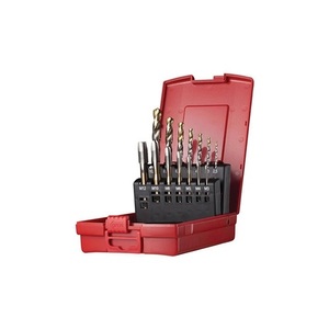 Juego de Machos de Roscar para Máquina Dormer No. 201 DIN 338 B N L113 M3-M12 14 HSS-E PM TiN Plástico para estuche - Product Image 1