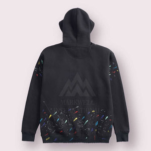 Diseño personalizado Algodón Poliéster Hecho Basics Full Zip up Hoodies Peso ligero de calidad superior Sudaderas con capucha para los hombres - Product Image 3