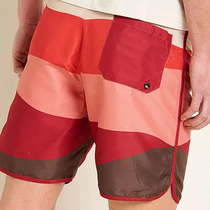 Shorts de Baño de Tela Floral de Alta Calidad, Suaves, de Secado Rápido para Hombre - Product Image 5