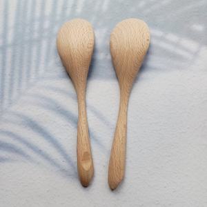 Ensemble de cuillères à soupe personnalisées écologiques, accessoires de cuisine, cuillère en bois pour salade de café, crème glacée, miel du Vietnam - Product Image 4
