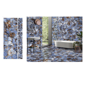 Venta caliente 600x1800mm Diseño moderno Azulejos de cerámica de porcelana esmaltada pulida brillante para piso interior - Product Image 5