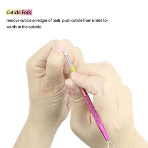 ที่ดันหนังกำพร้าที่ตัดเล็บทำจากสเตนเลสสตีลสีล้วนชุบทองมีฉลากตามต้องการ - Product Image 6