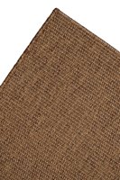 Tapis en sisal tissé de style moderne, qualité supérieure, brun naturel, couleur unie, résistant aux taches, anti-allergique, antibactérien, respirant