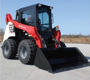 Chargeuse sur pneus TAKEUCHI TS70R avec godet frontal, moteur diesel, chenilles, pour équipement de défrichage - Product Image 1