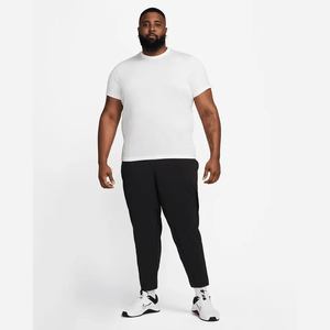 Camiseta de manga larga ajustada para hombre, camiseta OEM con dobladillo curvo de palangre, camiseta ligera 93% algodón 7% elastano para gimnasio - Product Image 6