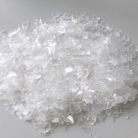 Flocons de PET recyclés lavés, naturels et purs, de qualité supérieure, haute résistance, pour fibres, fournisseur en gros du Bangladesh