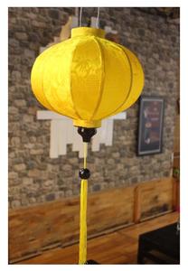 Linterna de seda colgante tradicional para exteriores para decoración del hogar/restaurante farolillos de seda de flores de estilo vietnamita de Vietnam - Product Image 3