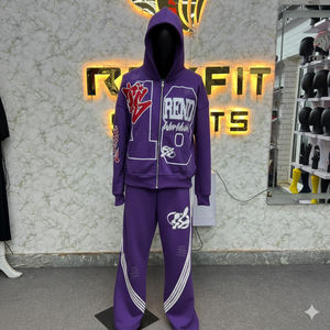 Meilleure édition, fabricant de qualité, usine directe, survêtement à fermeture éclair pour hommes, style unique, nouveau design, survêtements pour hommes - Product Image 6