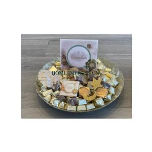 Cuenco de Chocolate de Metal chapado en oro de calidad creativa, vajilla de bodas, postres dulces, dulces, cuenco de artículos de servidor para uso en Hotel - Product Image 1