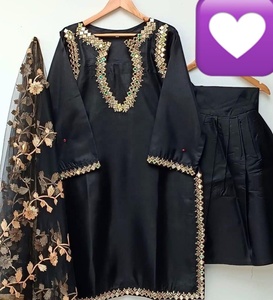 Vestido de boda de lujo, bordado de Kameez Salwar, estilo paquistaní, con trabajo manual pesado, novedad, 2023 - Product Image 2