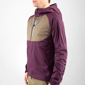 Chaqueta Cortavientos Impermeable para Hombre, Personalizada 2026, Delgada, con Capucha, Cuello Alto, Logotipo Frontal, Estilo Deportivo, OEM - Product Image 6