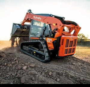 รถตักล้อยาง Kubota SVL95-2S รุ่นดั้งเดิม รถตักขนาดเล็กแบบตีนตะขาบ สำหรับงานก่อสร้าง การเกษตร จัดสวน และงานดิน - Product Image 2