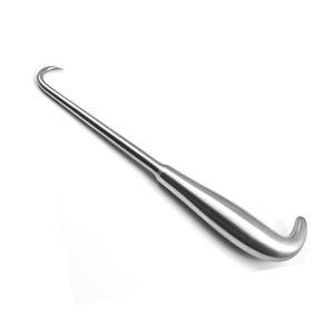 Meilleure qualité crochet en os finition polonais allemand acier inoxydable simple extrémité Instruments de chirurgie orthopédique crochet en os - Product Image 1