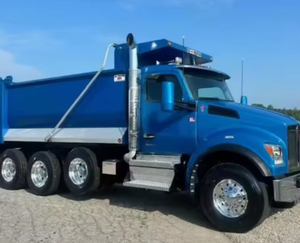 รถบรรทุกดัมพ์มือสอง KenworthH T880S Tri Axle ปี 2025 สภาพดีเยี่ยม - เกียร์อัตโนมัติ Allisonn Rds 6 สปีด, กระบะยกสูง 16 ฟุต พร้อมจัดส่งทั่วโลก - Product Image 5