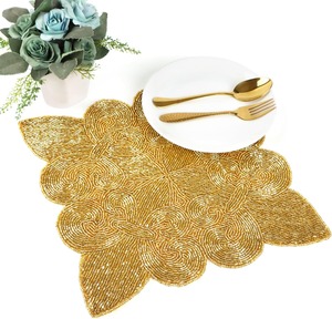 Mantel Individual Clásico con Cuentas para Hogar, Hotel, Bodas y Fiestas - Product Image 2