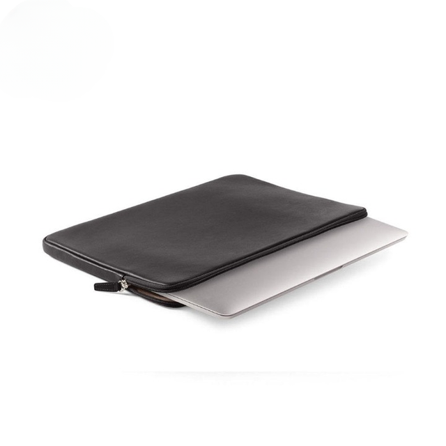 Luxury Leather Laptop Sleeves Slim Sleek Covers with Sophisticated Style, Snug Fit, Scratch Protection, and Secure Closure