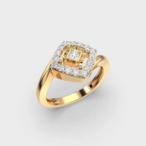 Bague d'éternité en diamant d'or de haute qualité plaquée rhodium pour cadeau ou usage quotidien certifié IGI disponible au prix d'usine - Product Image 5