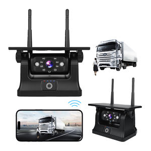 Caméra <span class=keywords><strong>de</strong></span> <span class=keywords><strong>recul</strong></span> WiFi AHD HD alimentée par énergie solaire, étanche, pour bus, camion, camping-car, voiture, compatible avec les téléphones IOS et Android - Product Image 1