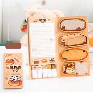 Bloc de Notas Adhesivas con Temática de Café y Panadería, 440 Piezas, Bloc de Notas Promocional - Product Image 1